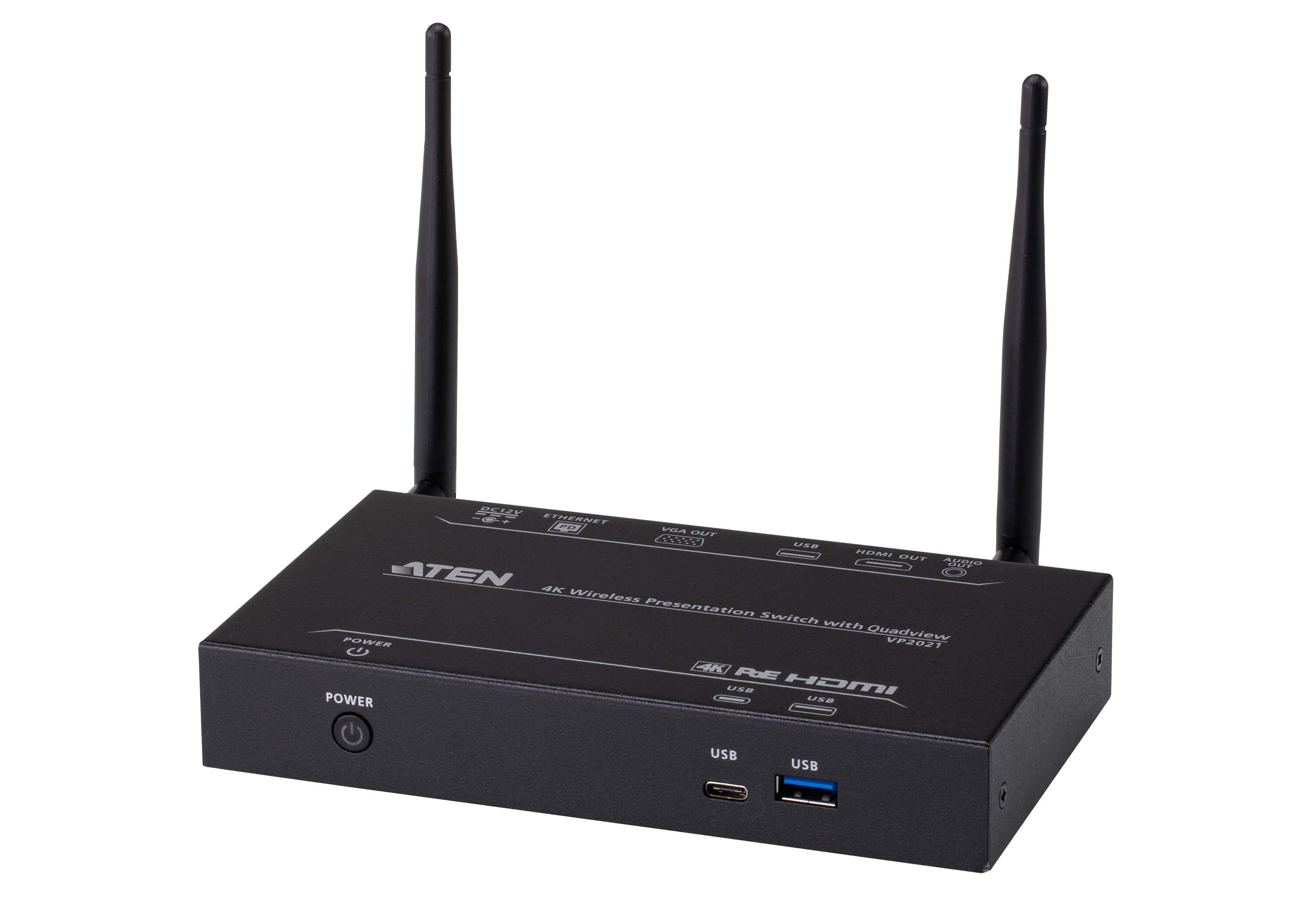 Image of ATEN VP2021-AT-E wireless presentation system HDMI + VGA (D-Sub)...