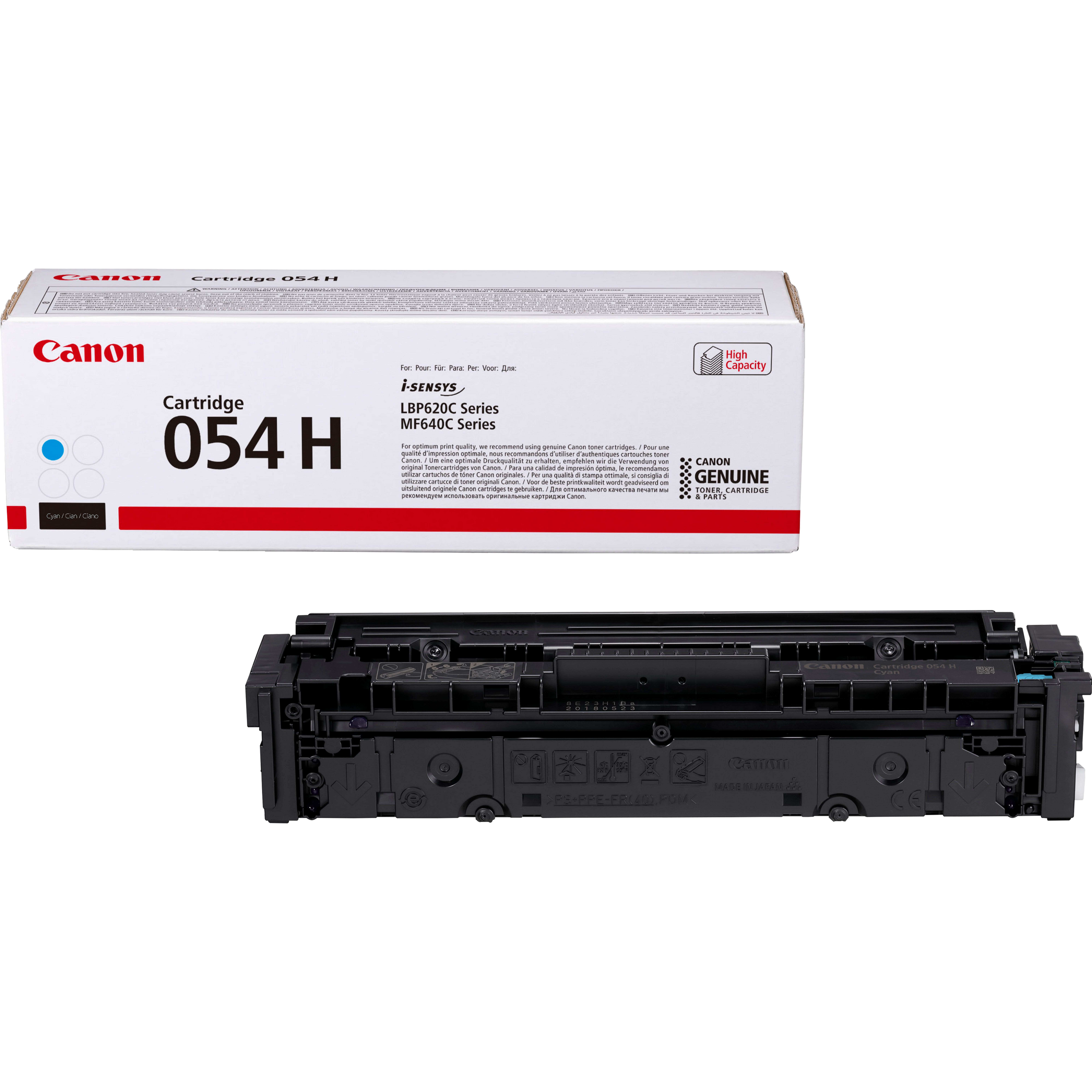 Image of Canon 3027C002/054H Toner cartridge cyan, 2.3K pages ISO/IEC 19752...