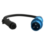 Vertiv FSC1U001 power cable Black, Blue 3 m