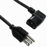 Power Cord for Switzerland, Right Angle