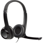Logitech H390 Headset Wired Head-band Office/Call center USB Type-A Black