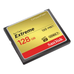 SanDisk CF Extreme 128GB CompactFlash