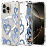 Spigen Ultra Hybrid (MagFit) mobiele telefoon behuizingen 16 cm (6.3") Hoes Blauw, Transparant