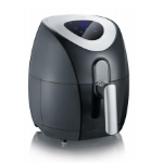 Severin FR 2430 fryer Single 3.2 L Stand-alone 1500 W Hot air fryer Black, Stainless steel