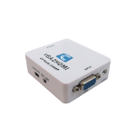 Comprehensive VGA2HD01 video cable adapter HDMI Type A (Standard) VGA (D-Sub) White