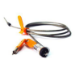 DELL 461-10054 cable lock Orange, Silver