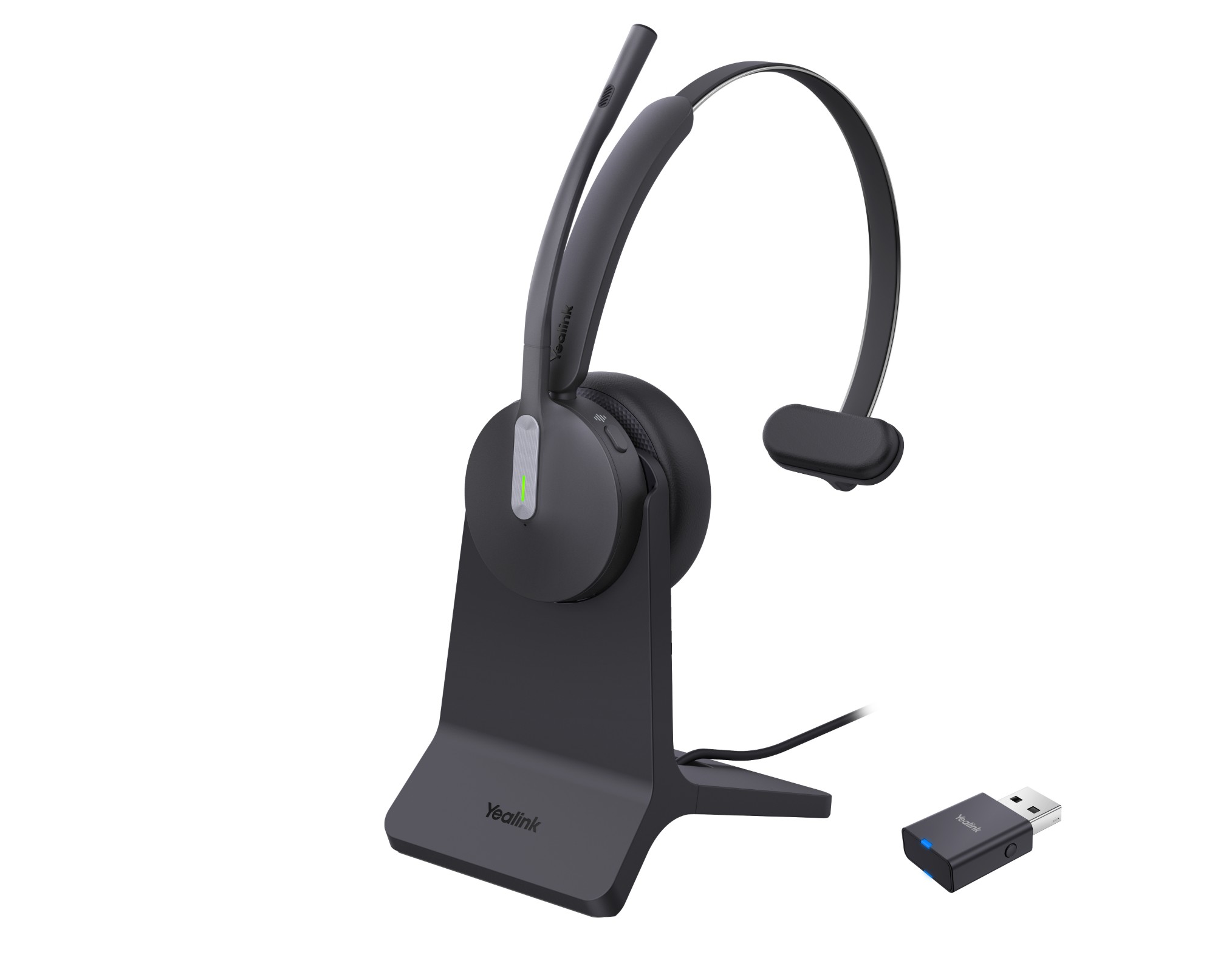 Yealink WH64 Hybrid Mono with Charging Stand Headset