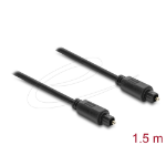 DeLOCK 90924 audio cable 1.5 m TOSLINK Black