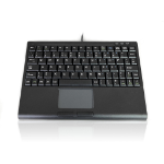 Accuratus KYBAC3410-USBBLK keyboard Universal USB QWERTY English Black