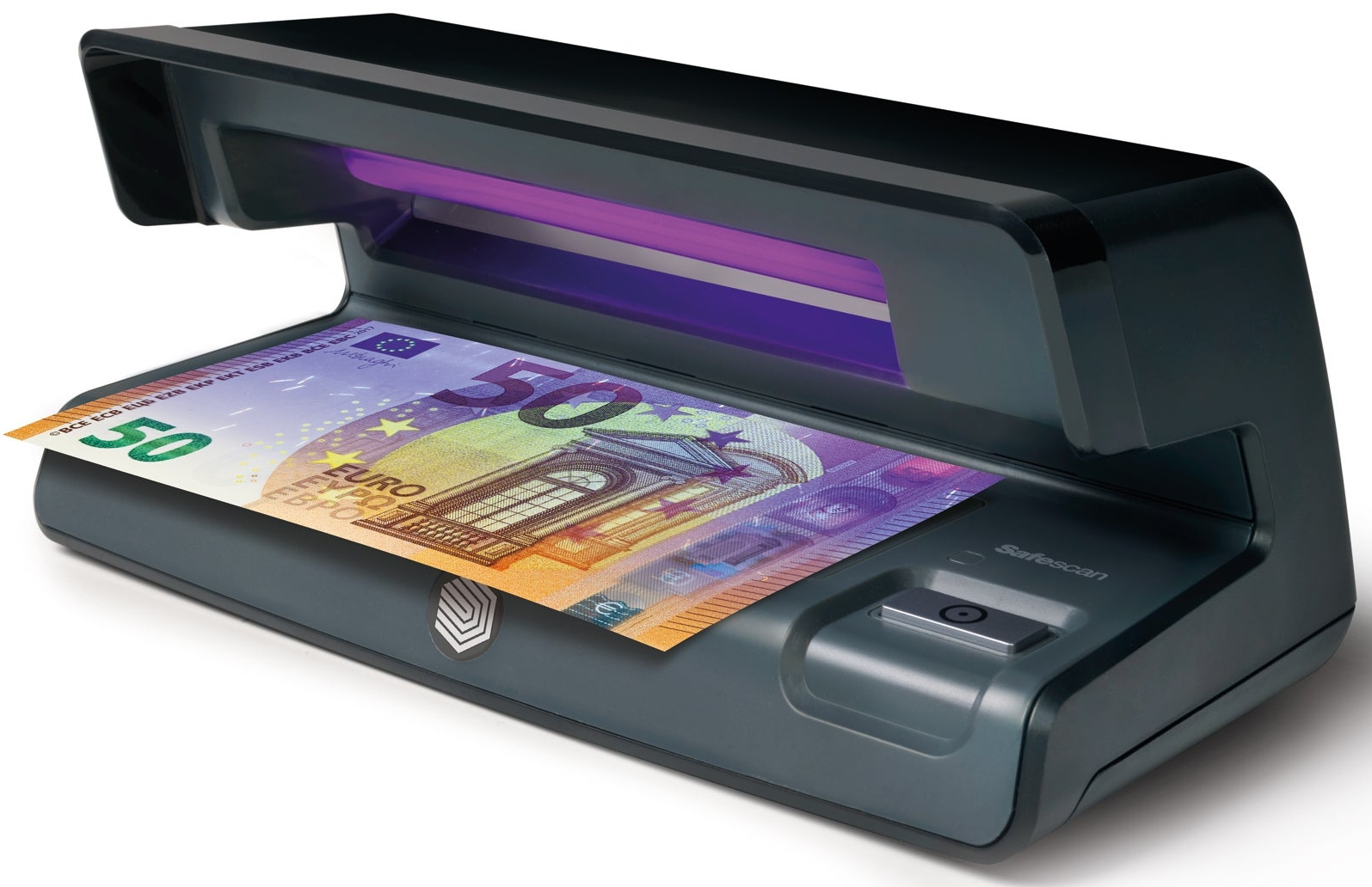 Safescan 50 UV counterfeit bill detector Black