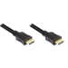 Alcasa 7.5m, 2xHDMI HDMI cable HDMI Type A (Standard) Black