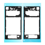 CoreParts MSPP72404 mobiele telefoon onderdeel Achterframe Zwart