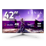 Philips 42M2N8900/00 computer monitor 105,5 cm (41.5") 3840 x 2160 Pixels 4K Ultra HD OLED Wit