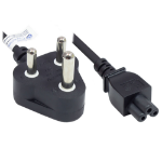 Alcasa P9505-S018 electriciteitssnoer Zwart 1,8 m Netstekker type M C5 stekker