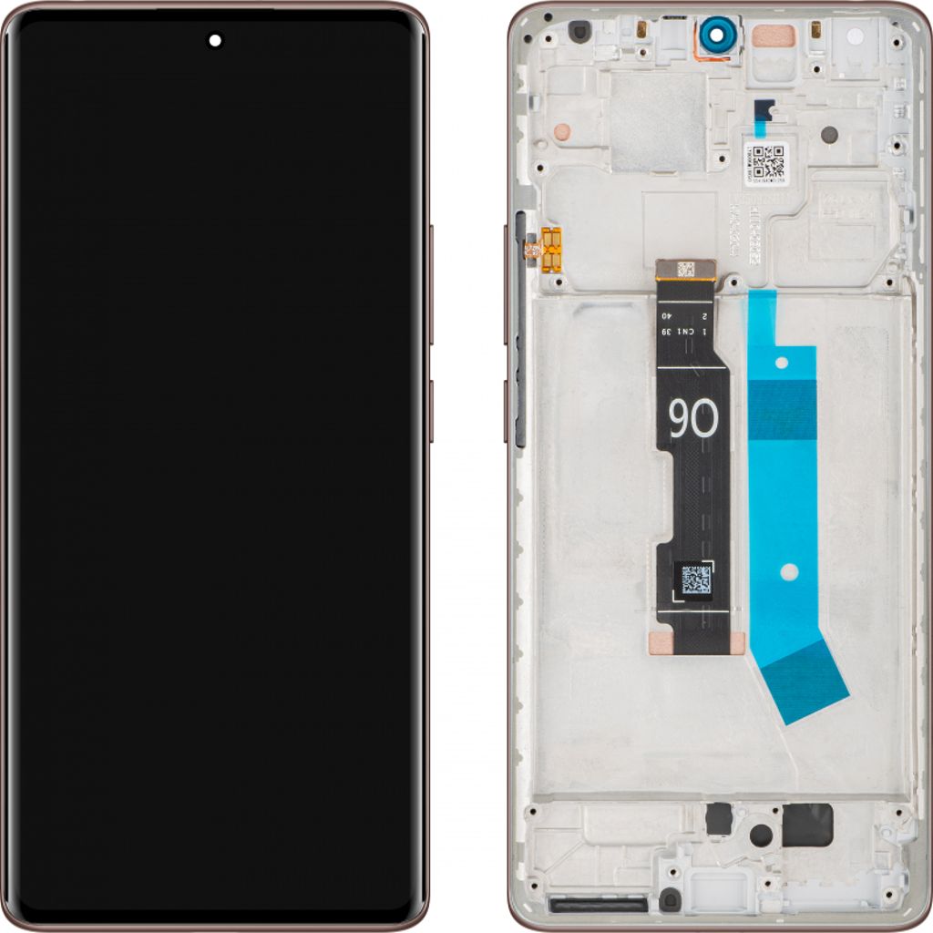 EU Product - Redmi Note 14 Pro Front Cover Display Module - Golden thumbnail