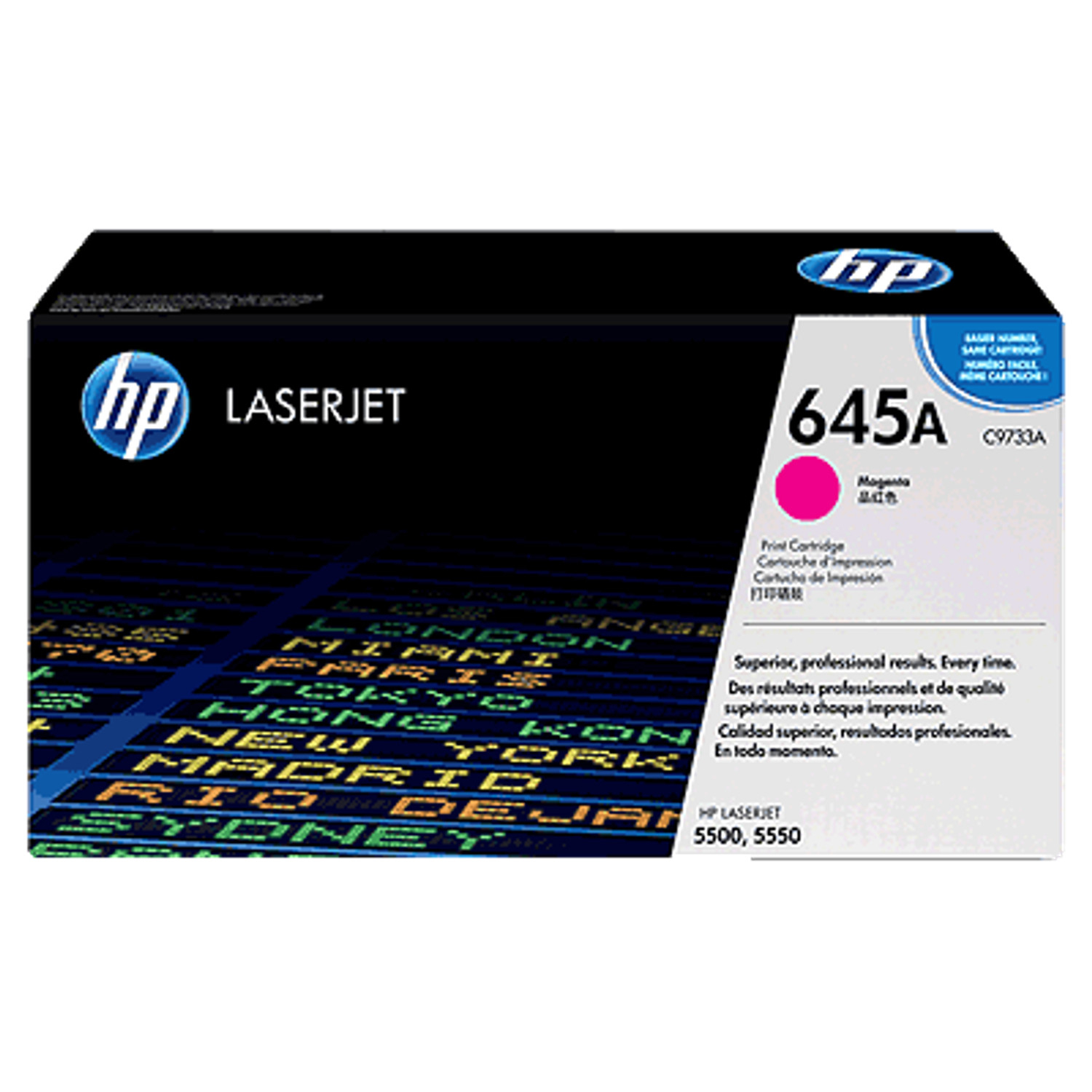 HP 645A Original LaserJet Toner Cartridge Magenta C9733A