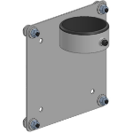 Ergonomic Solutions VESA 75/100 Mount on Lockring