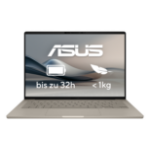 ASUS Zenbook A14 UX3407QA-QD305W Copilot+ PC Snapdragon X1-26-100 Laptop 35.6 cm (14") WUXGA 32 GB LPDDR5x-SDRAM 1 TB SSD Wi-Fi 6E (802.11ax) Windows 11 Home German Beige