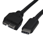 Videk USB 3.1 Type-C to USB 3.0 Micro B Plug Cable 1m -