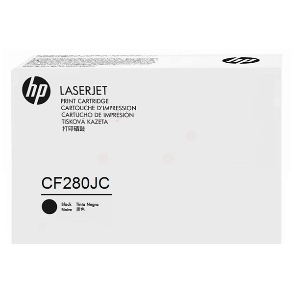 Hp Black Cf280jc/80J Toner Cartridge Contract. 10K Pages Iso/Iec 19752