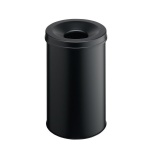 Durable 330601 waste container Round Steel Black