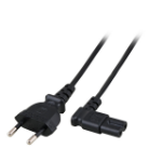EFB Elektronik EK547.2 electriciteitssnoer Zwart 2 m Netstekker type C C7 stekker