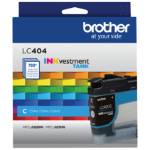 Brother LC404CS ink cartridge 1 pc(s) Original Standard Yield Cyan