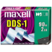 Maxell Data Cart 1.3GB 60m DDS1 Blank data tape 3.8 mm