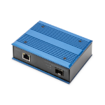 Digitus DN-652104-1 netwerk media converter 1000 Mbit/s Zwart, Blauw