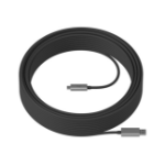 Logitech Strong USB cable 10 m USB 3.2 Gen 2 (3.1 Gen 2) USB A USB C Black