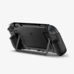 Spigen Dual Grip Hoes Nintendo Polycarbonaat (PC), Thermoplastic polyurethaan (TPU) Zwart