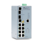 Allied Telesis AT-IFS802SP / POE (W) -80 Managed Gigabit Ethernet (10/100/1000) Grey Power over Ethernet (PoE)