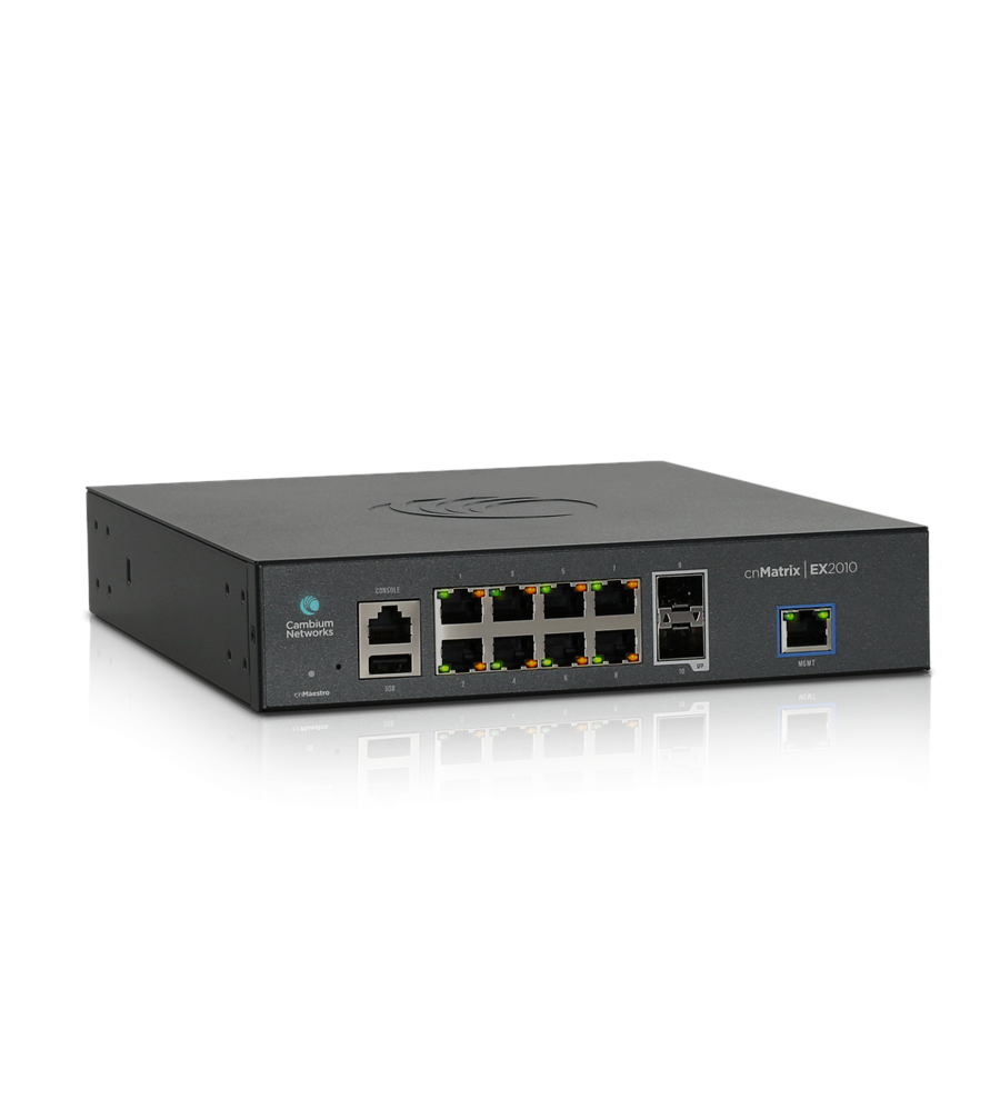 Image of Cambium Networks cnMatrix EX2010 Managed L2/L3 Gigabit Ethernet...