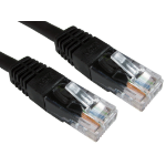 Cables Direct UTP Cat6 20m networking cable Black U/UTP (UTP)