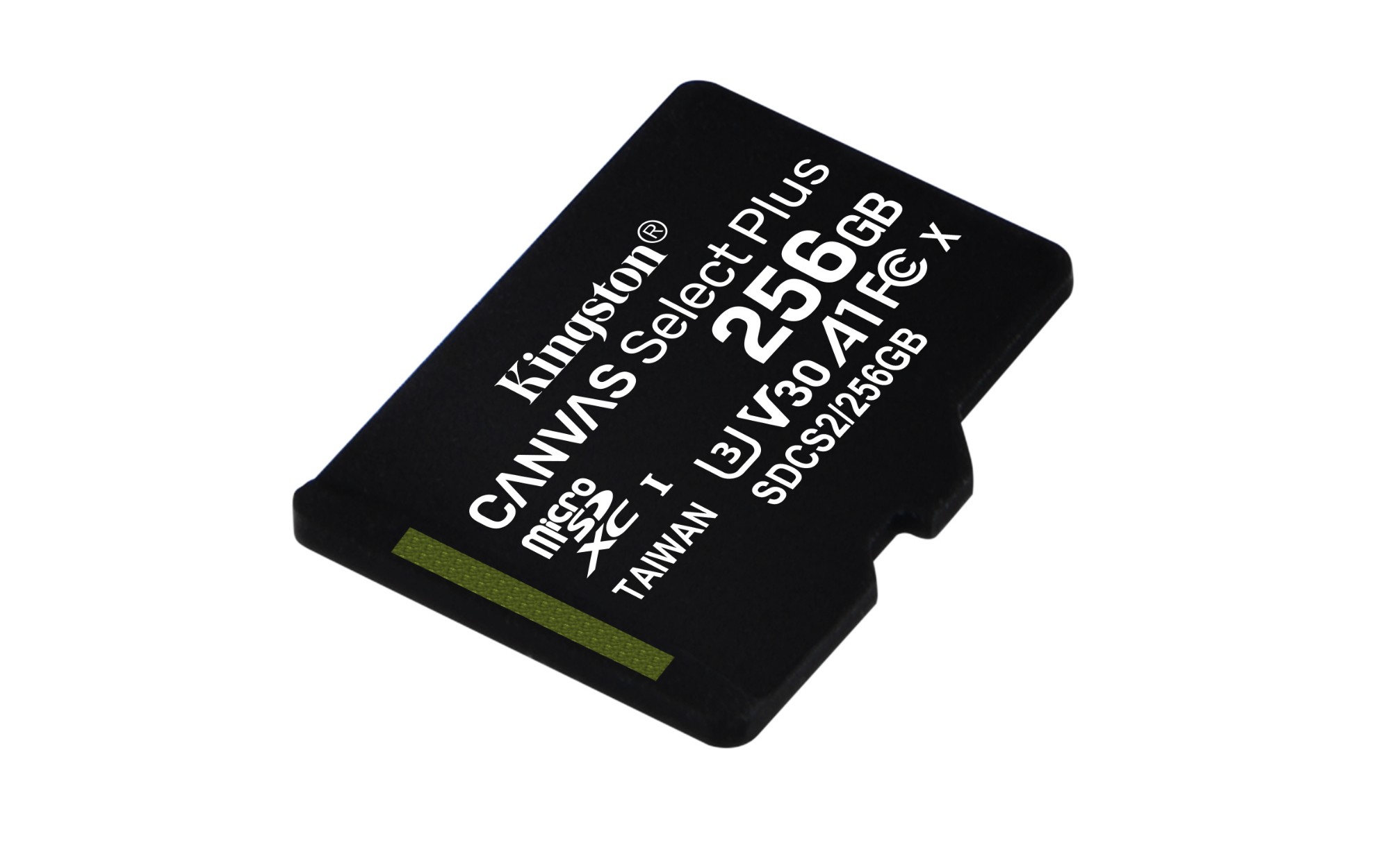 Kingston Technology 256GB micSDXC Canvas Select Plus 100R A1 C10 Single Pack w/o ADP