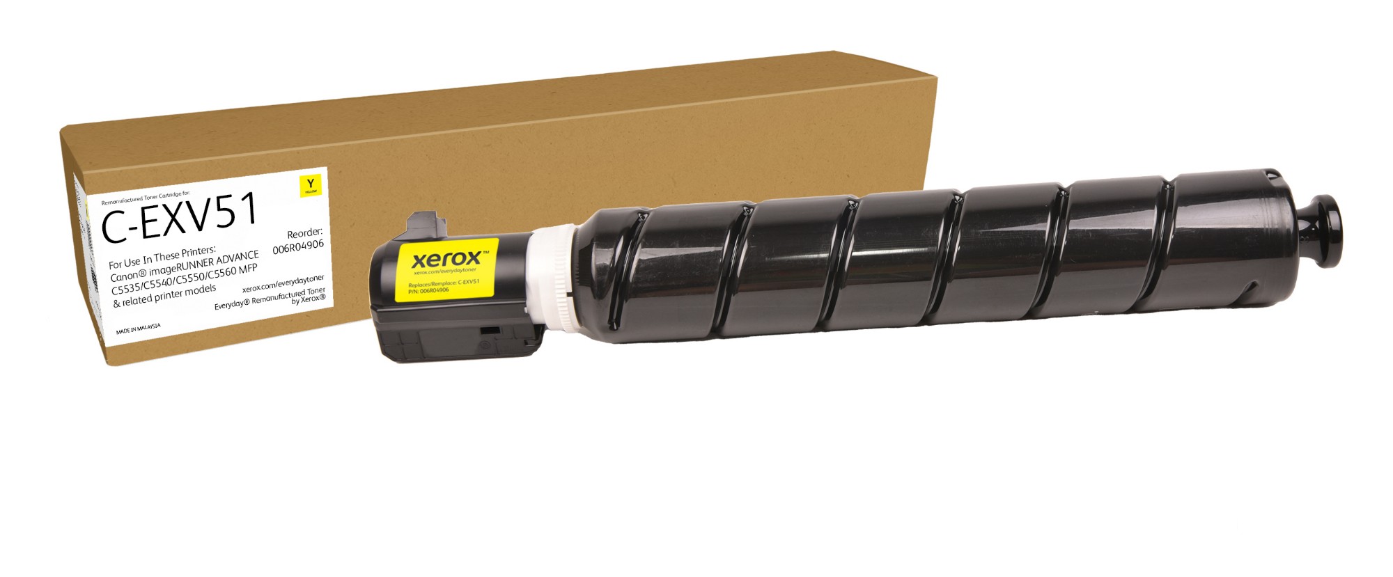 Xerox 006R04906 Toner-kit yellow, 60K pages (replaces Canon C-EXV51Y) for Canon iR-C 5535