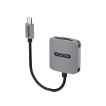 Sitecom MD-1010 lecteur de carte mémoire USB 2.0 Type-C Noir, Gris