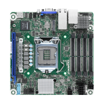 Asrock E3C246D4I-2T motherboard Intel C246 LGA 1151 (Socket H4) mini ATX
