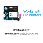 HP 923 Magenta Original Ink Cartridge