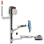 Ergotron 45-358-026 monitor mount / stand 106.7 cm (42") Silver Wall