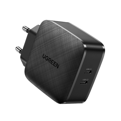 Ugreen 70867 mobile device charger Universal Black AC Fast...