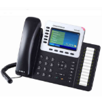 Grandstream Networks GXP2140 teléfono IP Negro 4 líneas LCD
