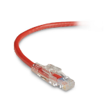 Black Box C5EPC60S-RD-03M networking cable Red 3 m Cat5e F/UTP (FTP)