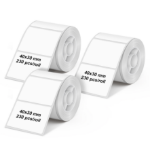 Olympia 6321 printer label White Self-adhesive printer label