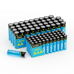 Maplin 40x AA LR6 /40x AAA LR03 1.5V Alkaline Batteries 7 Year Shelf Life High Performance