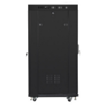 Lanberg FF01-6827-23BL rack cabinet 27U Freestanding rack Black