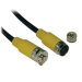 Tripp Lite EZB-025 coaxial cable 300" (7.62 m) Black