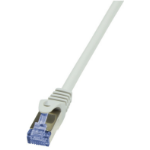 LogiLink Cat6a S/FTP, 0.5m networking cable Grey S/FTP (S-STP)