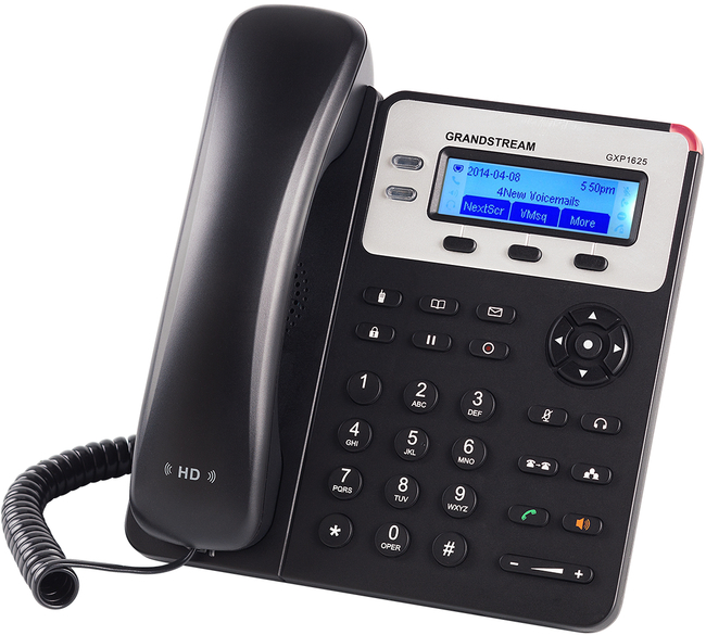 Grandstream Networks GXP1625 2 Line SIP Phone POE