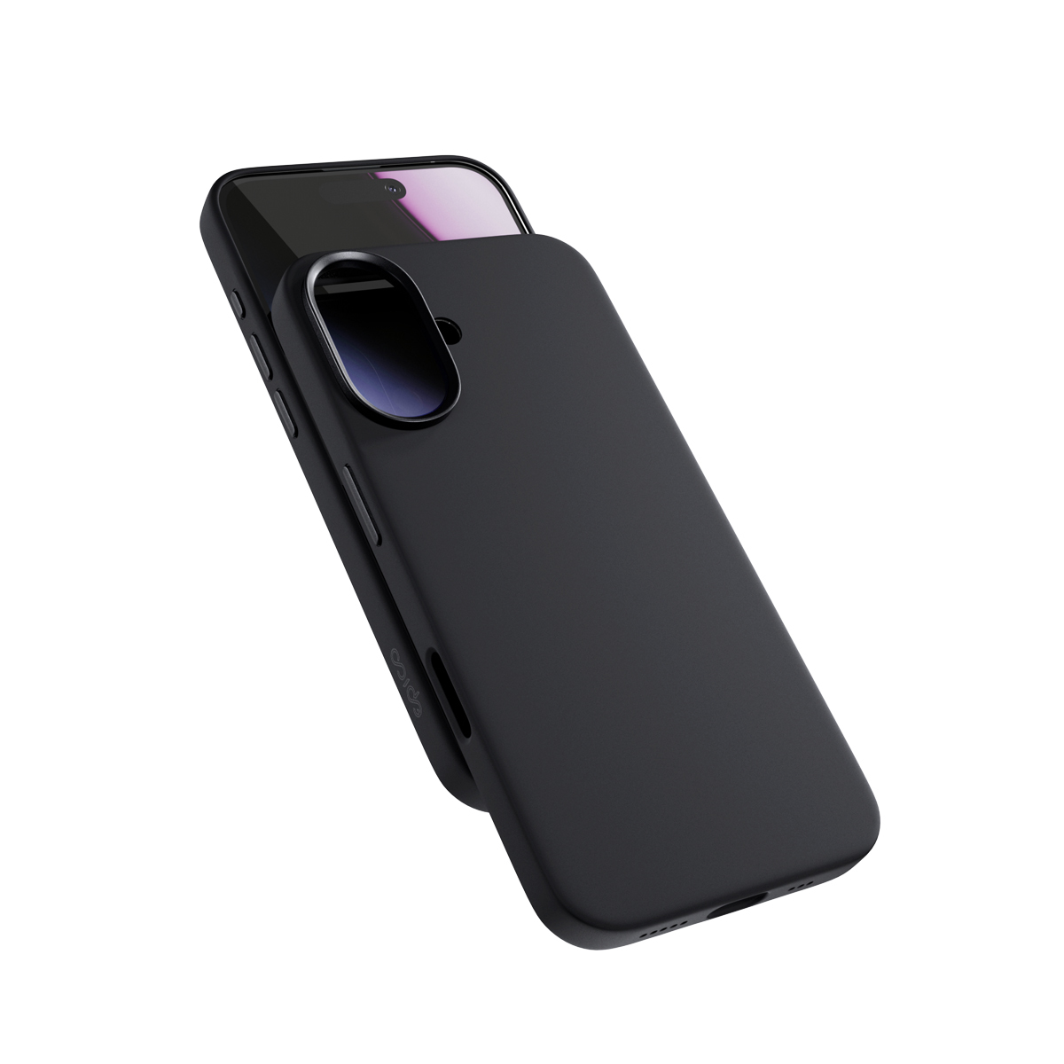 Epico Mag+ Silicone Case Pro iPhone 17 - black